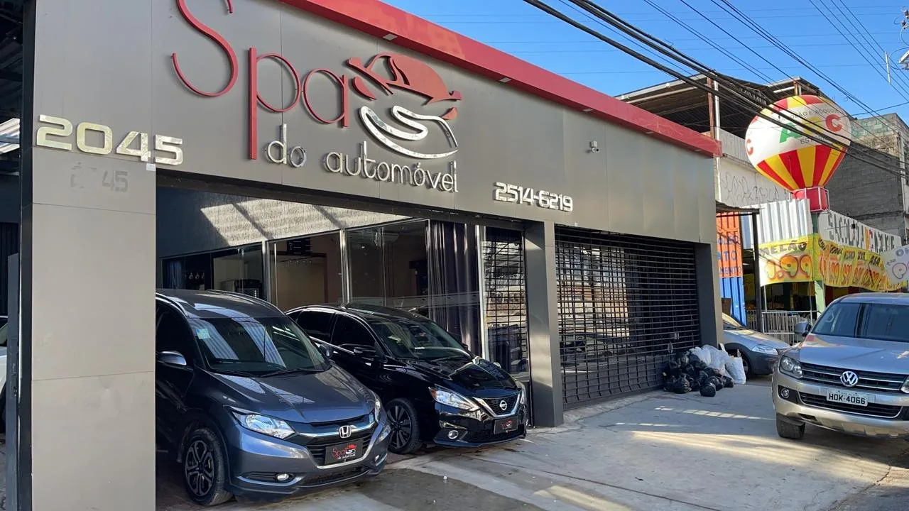 Fachada do Spa do Automóvel na Av. Barão Homem de Melo, 2045